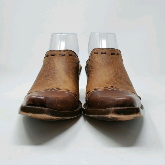 Old Gringo Woman’s Mules Slide Boots Brown Leather - Picture 3 of 8